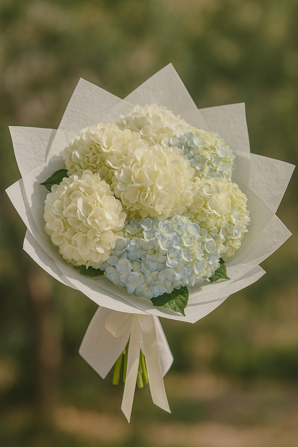 Hydrangea Bouquet - Bloom Marbella