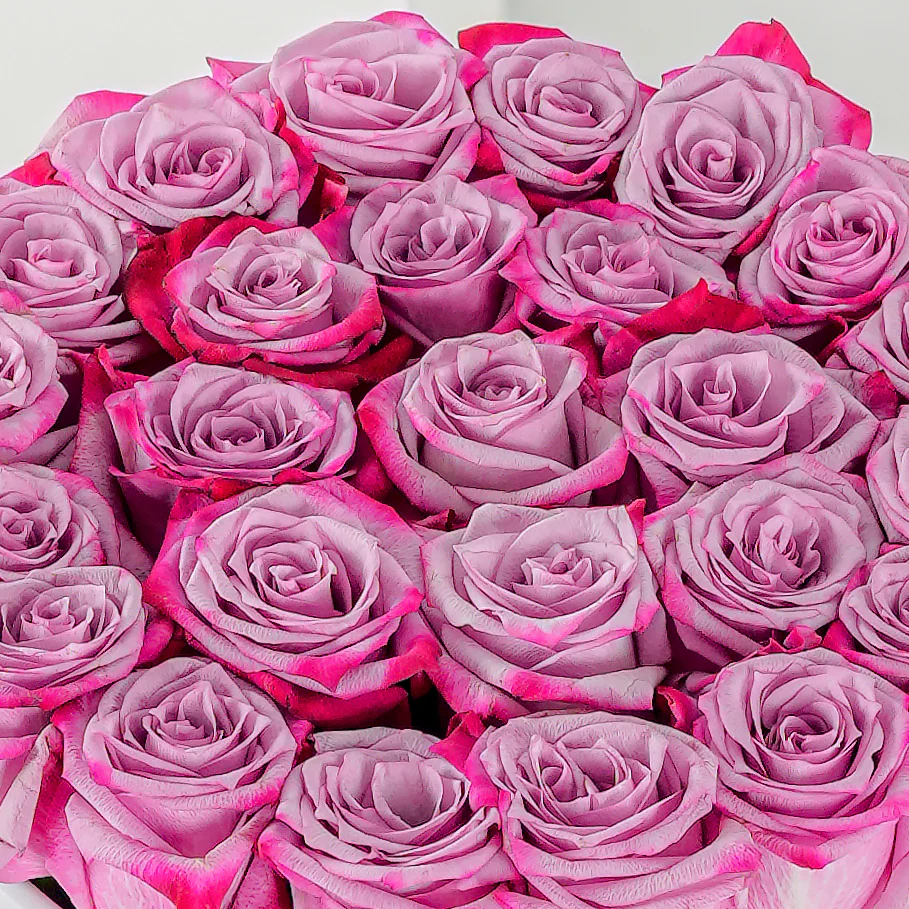 Purple Rose Hatbox